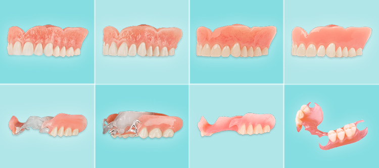 انواع پروتز دندانی